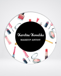 Naklejka Makeup Stylist 5cm/7cm (N10)