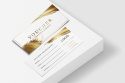 Voucher podarunkowy aquarelle gold (V5)