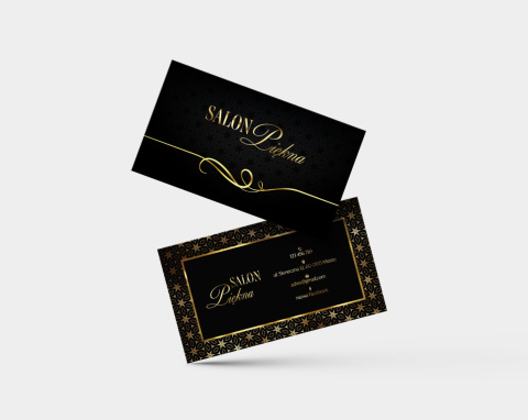Wizytówka Lux Gold (W31) Wizytówka Lux Gold (W31)