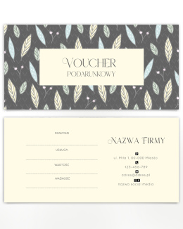 Voucher podarunkowy Boho Style (V56)