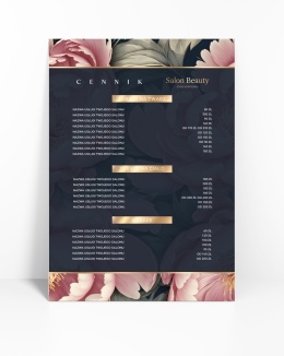 Cennik usług Vintage, A4 lub A3 (CN11)