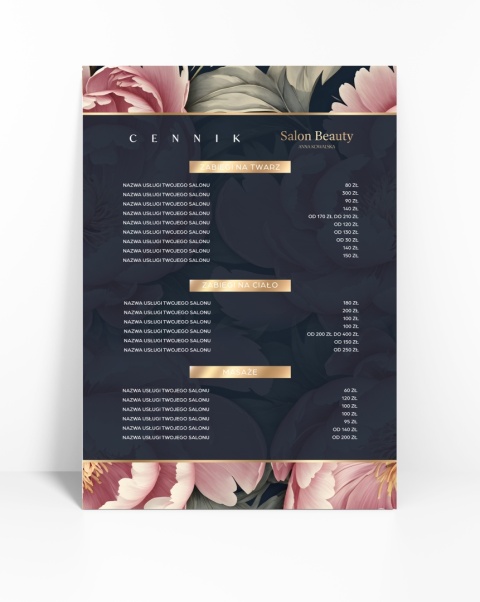 Cennik usług Vintage, A4 lub A3 (CN11) Cennik usług Vintage, A4 lub A3 (CN11)