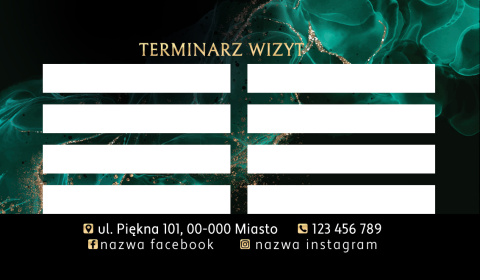 Terminarz Zielony Marmur (T32) Terminarz Zielony Marmur (T32)