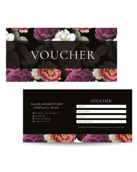 Voucher podarunkowy BLOOMING (V58) Voucher podarunkowy BLOOMING (V58)