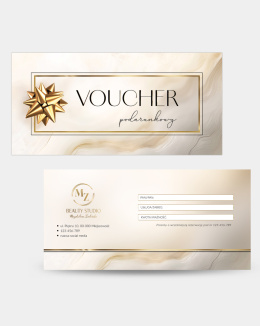 Voucher podarunkowy Beżowy Marmur (V35)