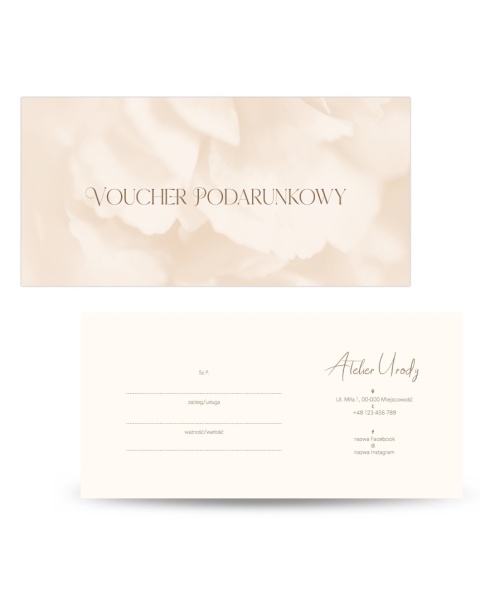 Voucher podarunkowy Boho Style (V56) Voucher podarunkowy Boho Style (V56)
