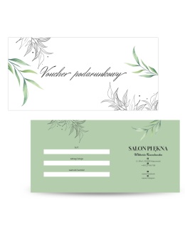 Voucher podarunkowy Botanical (V49)
