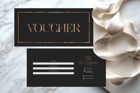 Voucher podarunkowy Czarno-Złoty (V41) Voucher podarunkowy Czarno-Złoty (V41)