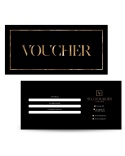 Voucher podarunkowy Czarno-Złoty (V41)