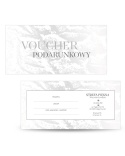 Voucher podarunkowy METALICZNY SZARY (V54)