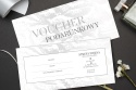 Voucher podarunkowy METALICZNY SZARY (V54)
