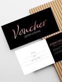 Voucher podarunkowy Różowy Gradient (V39)