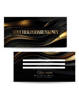 Voucher podarunkowy eleganckie fale (V13)